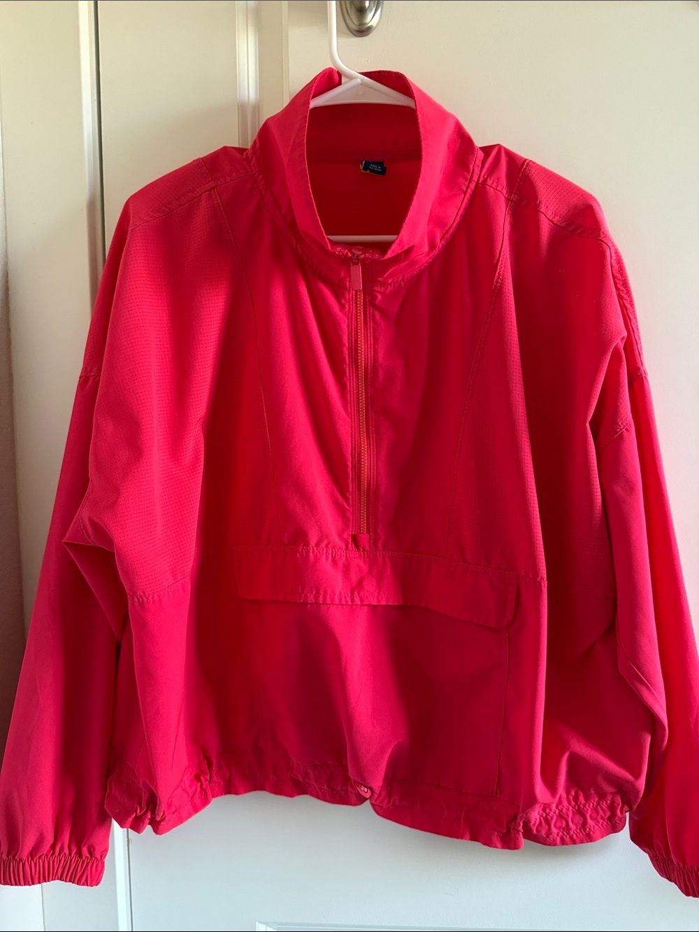 Old Navy Hot Pink Bomber Pullover Jacket